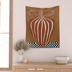 Minimal Pottery 2 Wall Tapestry Gallery Image 2