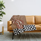 Minimal Pottery 2 Throw Blanket Gallery Image 1