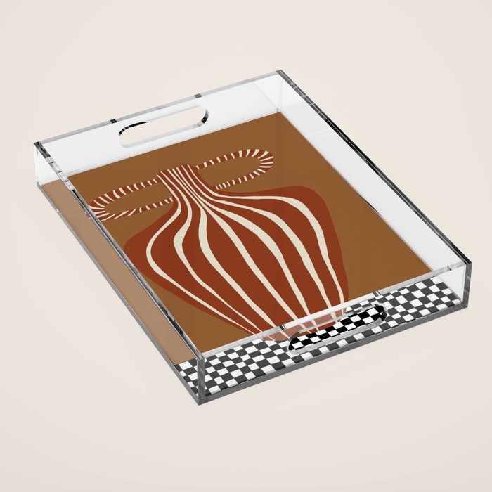 Minimal Pottery 2 Acrylic Tray Gallery Image 1