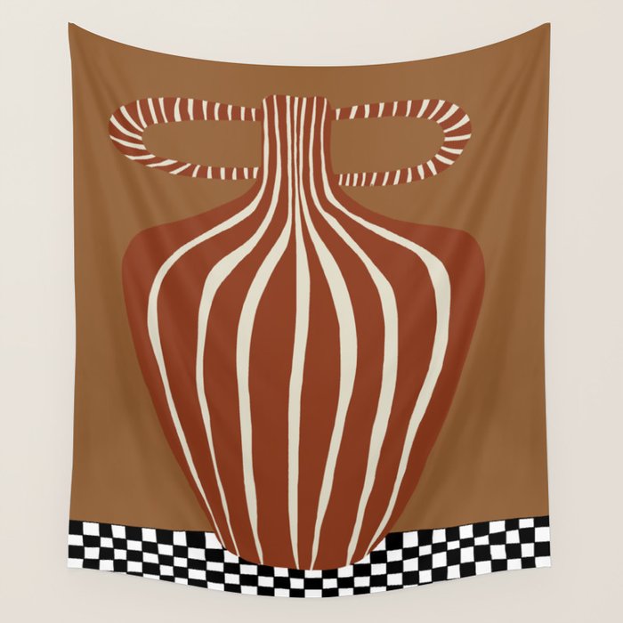Minimal Pottery 2 Wall Tapestry Gallery Image 4