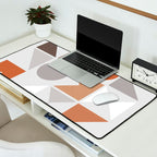 Mid Century Modern Geometric 16 Desk Mat Gallery Image 2