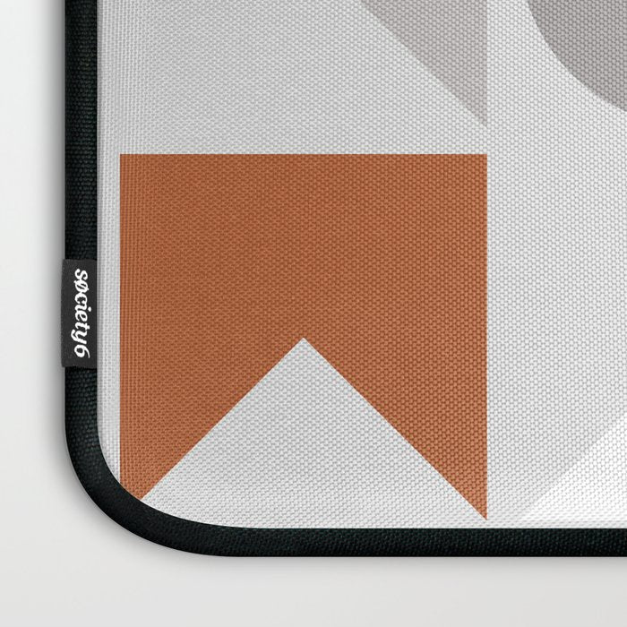 Mid Century Modern Geometric 16 Laptop Sleeve Gallery Image 3
