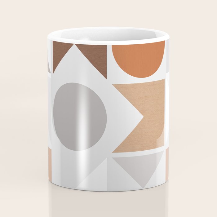 Mid Century Modern Geometric 16 Coffee Mug Gallery Image 4
