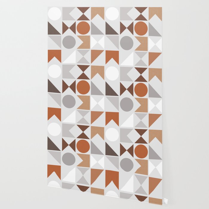 Mid Century Modern Geometric 16 Wallpaper Gallery Image 2