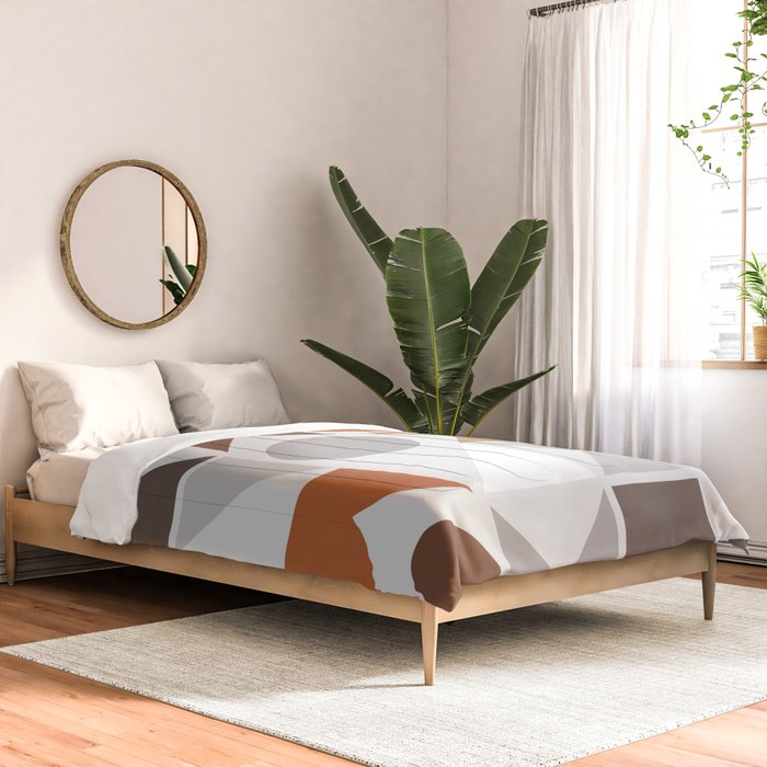 Mid Century Modern Geometric 16 Comforter Gallery Image 2