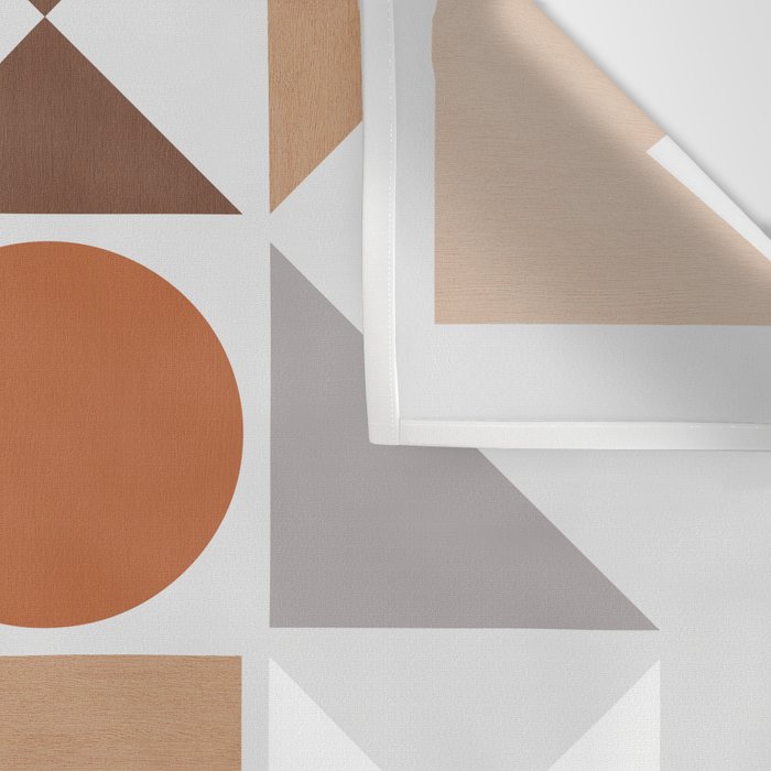 Mid Century Modern Geometric 16 Wall Tapestry Gallery Image 3