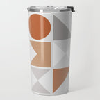 Mid Century Modern Geometric 16 Travel Mug Gallery Image 2