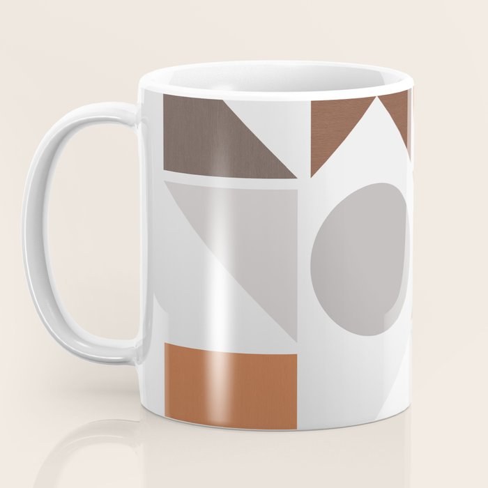 Mid Century Modern Geometric 16 Coffee Mug Gallery Image 3