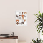 Mid Century Modern Geometric 16 Poster Gallery Image 2