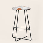 Mid Century Modern Geometric 16 Stool Gallery Image 1
