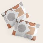 Mid Century Modern Geometric 16 Pillow Sham Gallery Image 3