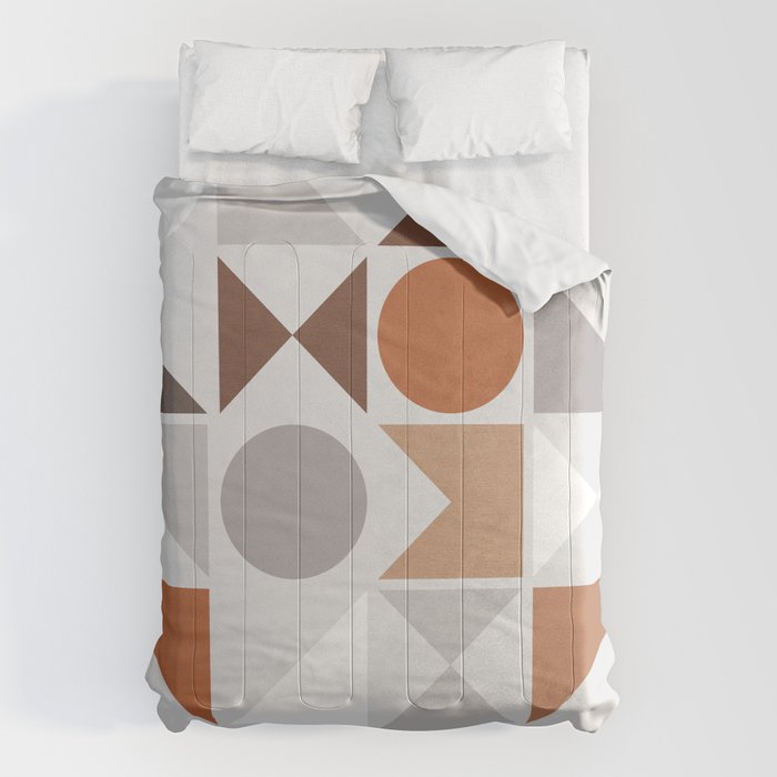 Mid Century Modern Geometric 16 Comforter Gallery Image 6