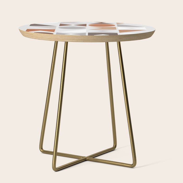 Mid Century Modern Geometric 16 Side Table Gallery Image 1