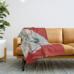 Cocker Spaniel Dog Painting Throw Blanket Gallery Image 1