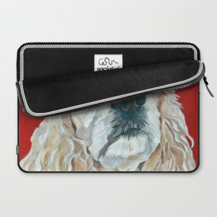 Cocker Spaniel Dog Painting Laptop Sleeve Gallery Image 2