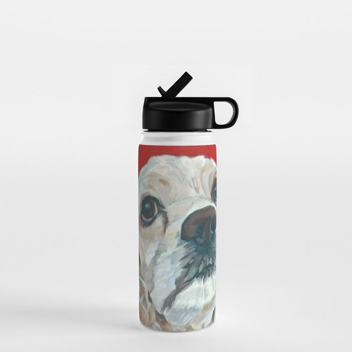 Cocker Spaniel Dog Painting Water Bottle Gallery Image 1
