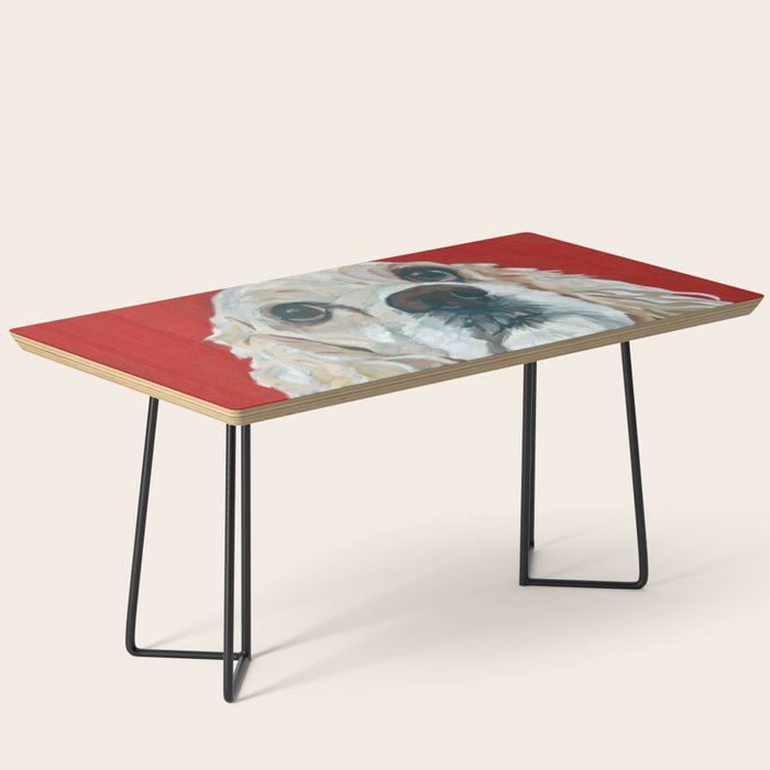 Cocker Spaniel Dog Painting Coffee Table Gallery Image 1