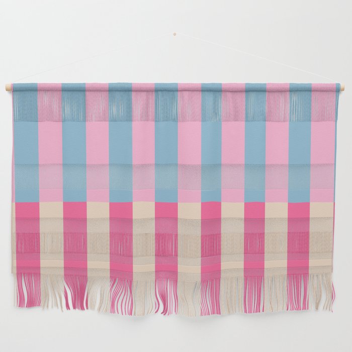 Soft pastel color block Wall Hanging Gallery Image 1