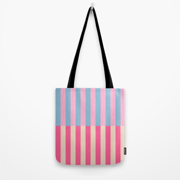 Soft pastel color block Tote Bag Gallery Image 2