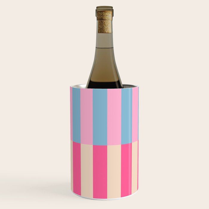 Soft pastel color block Wine Chiller Gallery Image 3