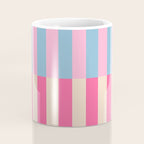 Soft pastel color block Coffee Mug Gallery Image 4