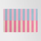 Soft pastel color block Rug Gallery Image 2