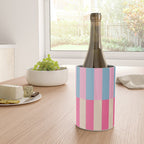 Soft pastel color block Wine Chiller Gallery Image 4