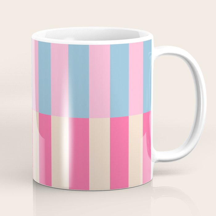 Soft pastel color block Coffee Mug Gallery Image 1