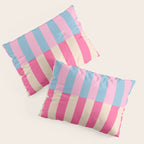 Soft pastel color block Pillow Sham Gallery Image 3