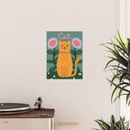 Meow - Cat Illustration Poster Gallery Image 2