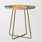 Meow - Cat Illustration Side Table Gallery Image 1
