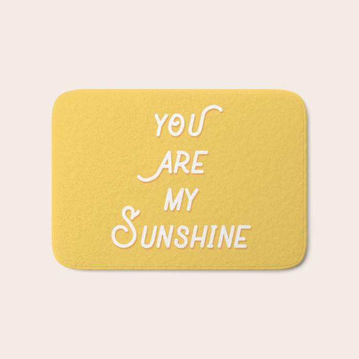 You Are My Sunshine Bath Mat Gallery Image 1