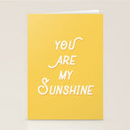 You Are My Sunshine Stationery Card Gallery Image 2