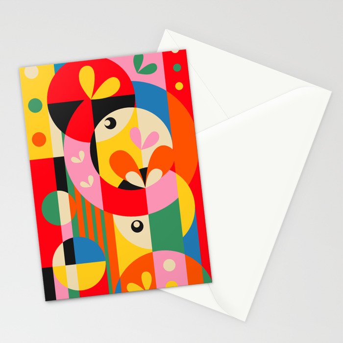 Circle Girls Stationery Card Gallery Image 2