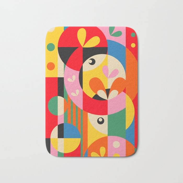 Circle Girls Bath Mat Gallery Image 1