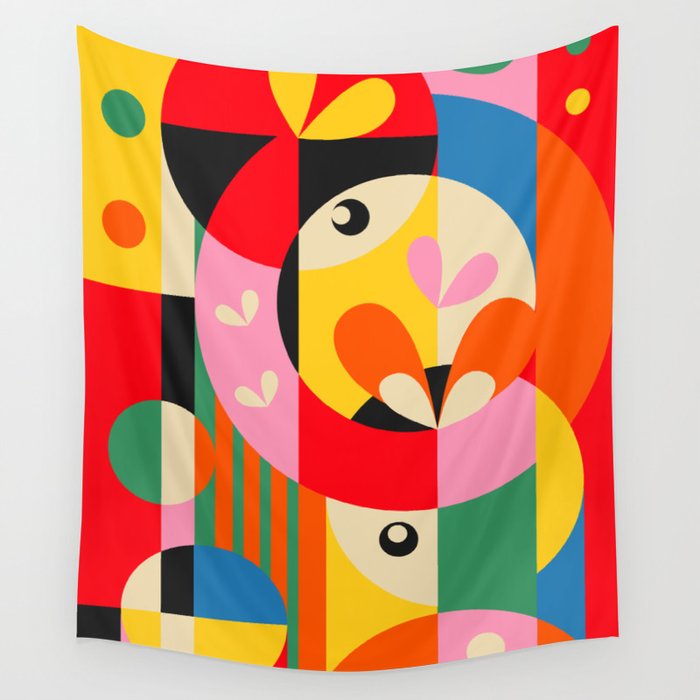 Circle Girls Wall Tapestry Gallery Image 4