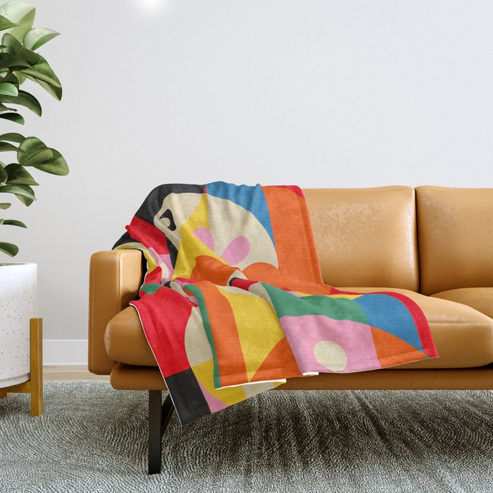 Circle Girls Throw Blanket Gallery Image 1