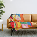 Circle Girls Throw Blanket Gallery Image 1