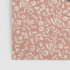 Boho Ditsy Floral on Terracotta Poster Gallery Image 3