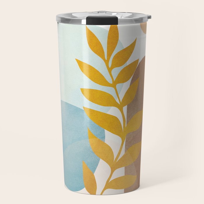 Soft Abstract Shapes 04 Travel Mug Gallery Image 1