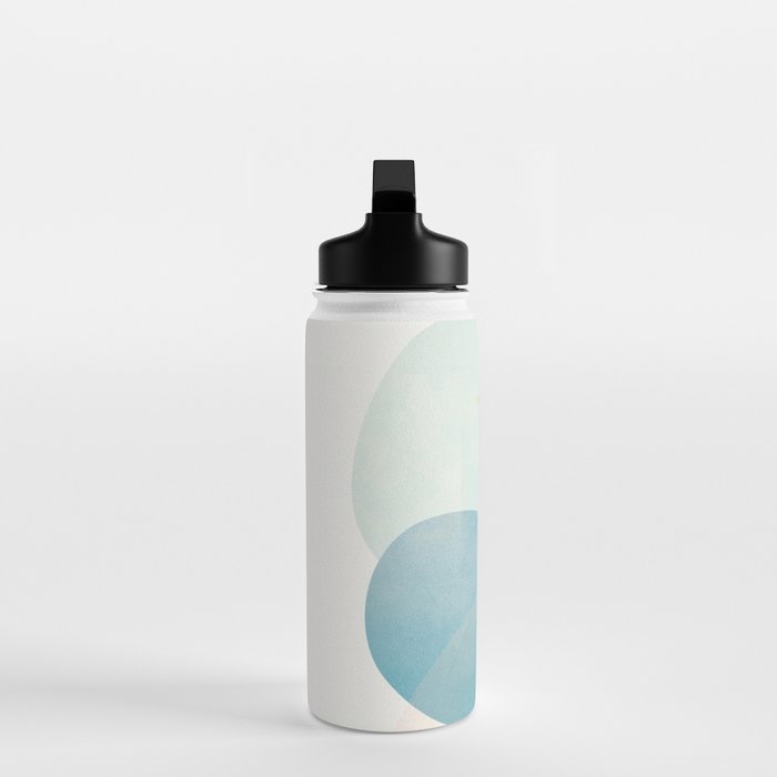 Soft Abstract Shapes 04 Water Bottle Gallery Image 3