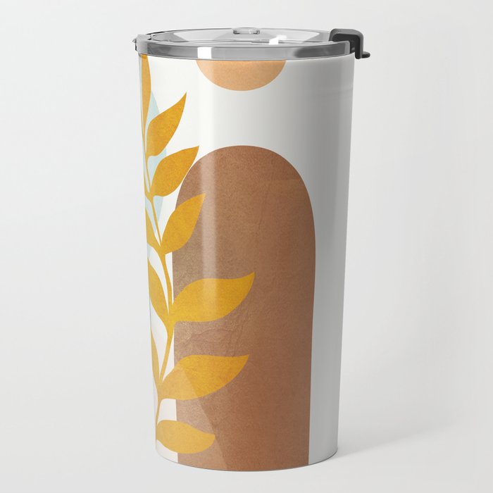 Soft Abstract Shapes 04 Travel Mug Gallery Image 2
