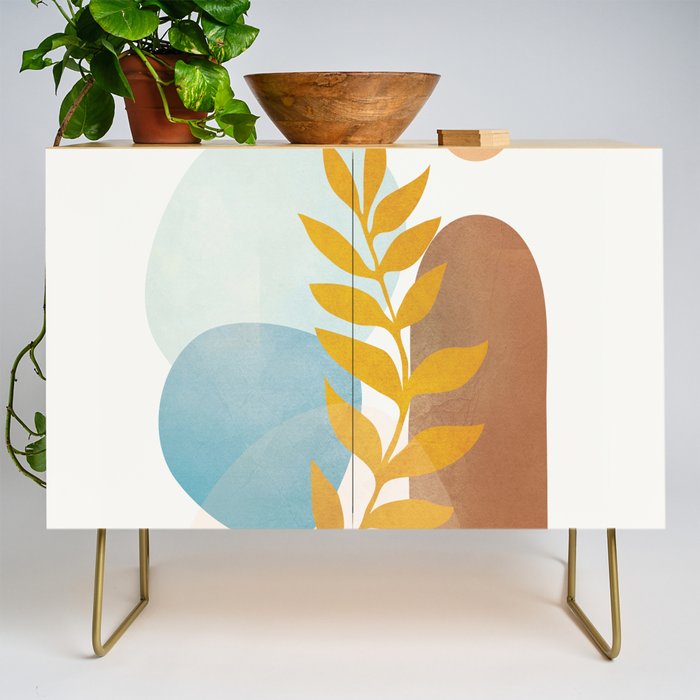 Soft Abstract Shapes 04 Credenza Gallery Image 1