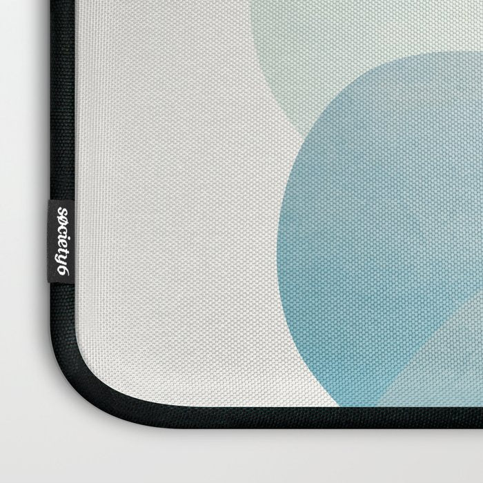Soft Abstract Shapes 04 Laptop Sleeve Gallery Image 3