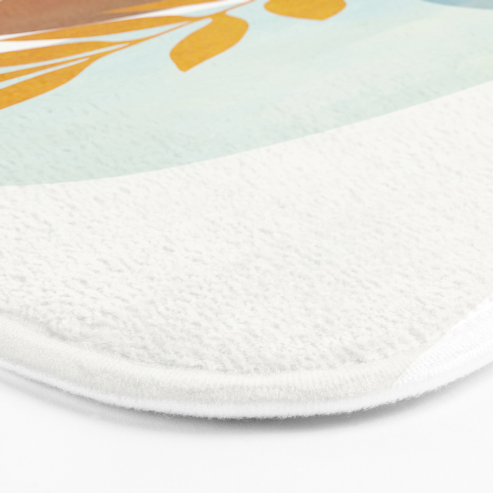 Soft Abstract Shapes 04 Bath Mat Gallery Image 3