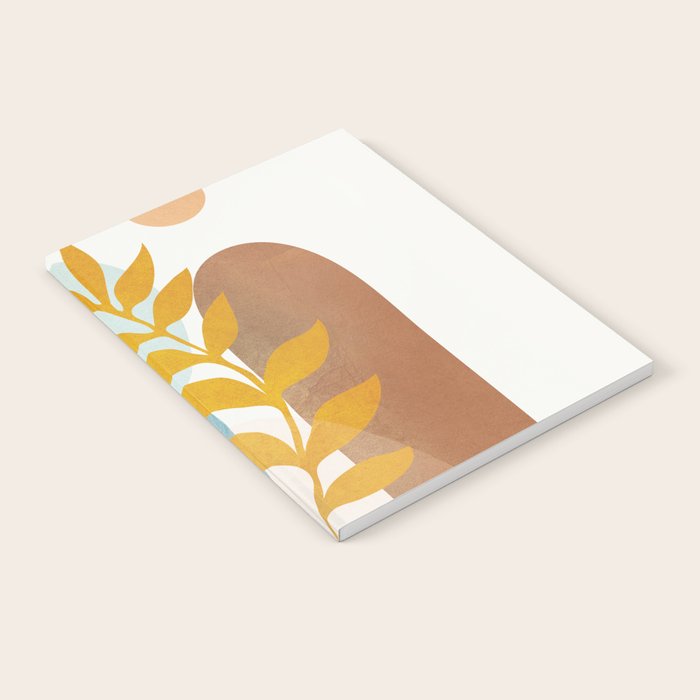 Soft Abstract Shapes 04 Notebook Gallery Image 2
