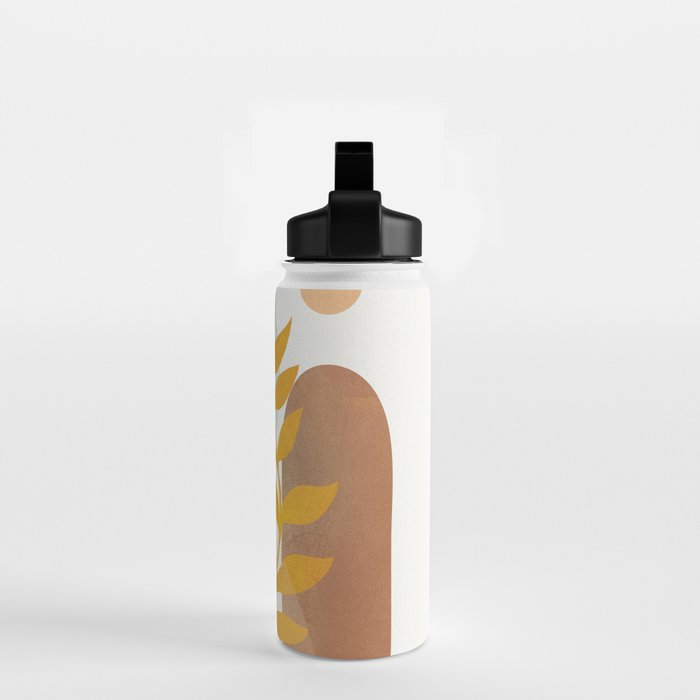 Soft Abstract Shapes 04 Water Bottle Gallery Image 2