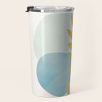 Soft Abstract Shapes 04 Travel Mug Gallery Image 3