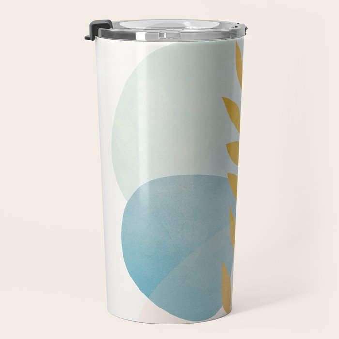 Soft Abstract Shapes 04 Travel Mug Gallery Image 3