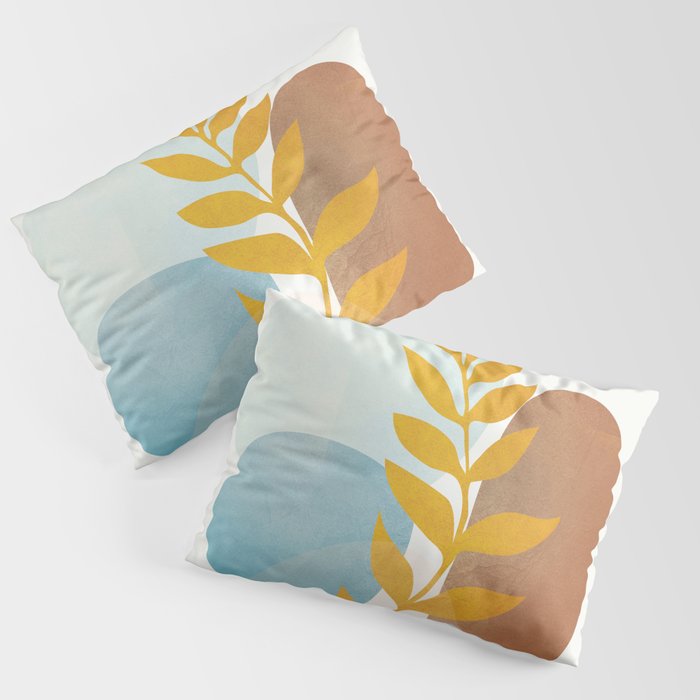 Soft Abstract Shapes 04 Pillow Sham Gallery Image 1